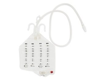 BEDSIDE DRAINAGE ANTIREFLUX BAG 68OZ 2000ML EA/1