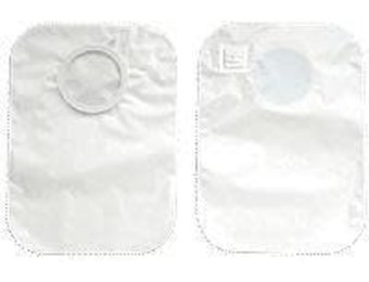 CENTERPOINTLOCK CLOSE POUCH 7-1/2" BEIGE WITH FILTER,COMFORTWEAR,2-3/4"  FLANGE BX/15