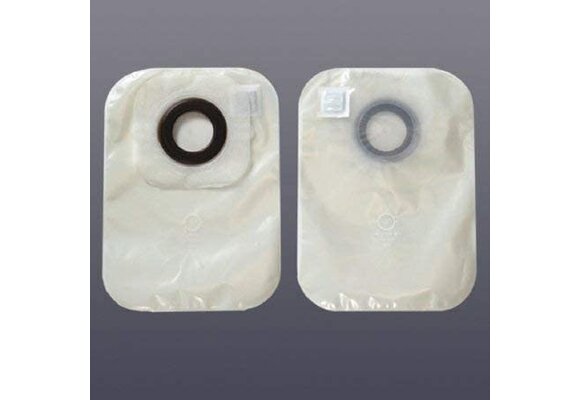 KARAYA TAPE BORDER 9" DRAINABLE POUCH TRANSPARENT INTEGRATED FILTER CLAMP 2-1/2" BX/30