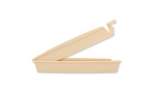 DRAINABLE POUCH CLAMP, BEIGE EA/1
