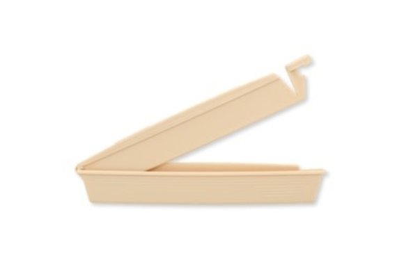 DRAINABLE POUCH CLAMP, BEIGE EA/1