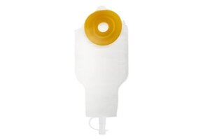 DRAINABLE FECAL COLLECTOR, ULTRA CLEAR, FLEXTEND, MEDIUM BX/10