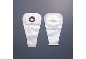 KARAYA TAPE BORDER 9" DRAINABLE POUCH BEIGE CLAMP , 1-1/8" BX/30