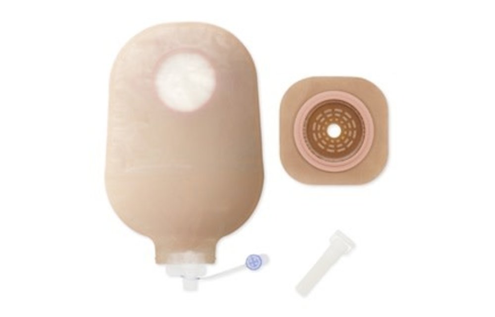 NEW IMAGE 2-PIECE UROSTOMY KIT W/ FLEXTEND BARRIER CUT-TO-FIT 2 3/4" FLANGE