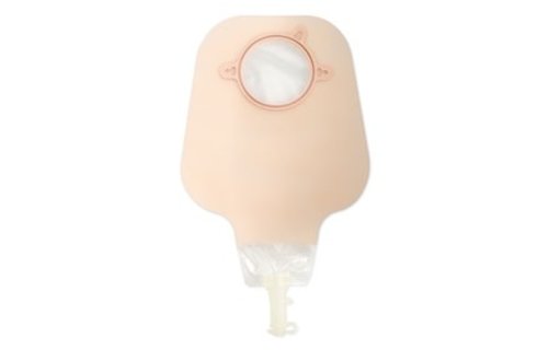 NEW IMAGE HIGH OUTPUT 12" SOFT TAP CLOSURE DRAINABLE POUCH, CLEAR 2-3/4" FLANGE BX/10