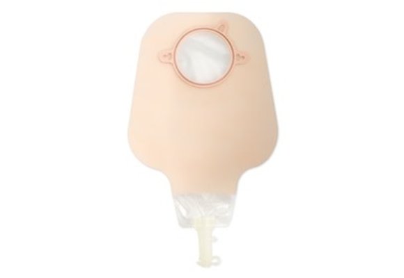 NEW IMAGE HIGH OUTPUT 12" SOFT TAP CLOSURE DRAINABLE POUCH, CLEAR 2-3/4" FLANGE BX/10