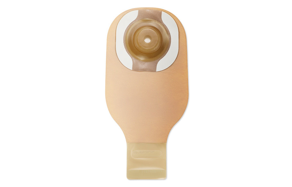 PREMIER CERAPLUS CONVEX 1-PIECE DRAINABLE POUCH W/ TAPE BORDER, LOCK N ROLL CLOSURE, ULTRA-CLEAR, CUT UP TO 1 1/2IN (38MM) BX/5