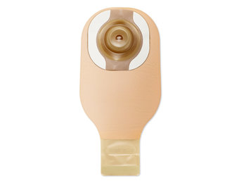 PREMIER CERAPLUS CONVEX 1-PIECE DRAINABLE POUCH W/ TAPE BORDER, LOCK N ROLL CLOSURE, BEIGE, W/FILTER, PRE-CUT 1 1/8IN (29MM) BX/5