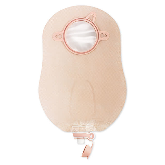 NEW IMAGE UROSTOMY POUCH 9" BEIGE ,1-3/4" FLANGE BX/10