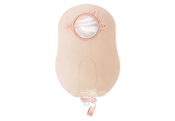 NEW IMAGE UROSTOMY 9" POUCH CLEAR 1 3/4" FLANGE BX/10