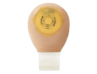 POUCHKINS PEDIATRIC ONE-PIECE SOFTFLEX DRAINABLE LOCK N ROLL CLOSURE CUT-TO-FIT 2" TRANSPARENT WITHOUT TAPE ,NO STARTER HOLE BX/10