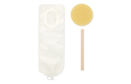 POUCHKINS PEDIATRIC ONE-PIECE SOFTFLEX PREMIE/NEWBORN POUCHES CUT-TO-FIT 1-3/8"X 7/8" ULTRA-CLEAR WITHOUT TAPE ,NO STARTER HOLE BX/15