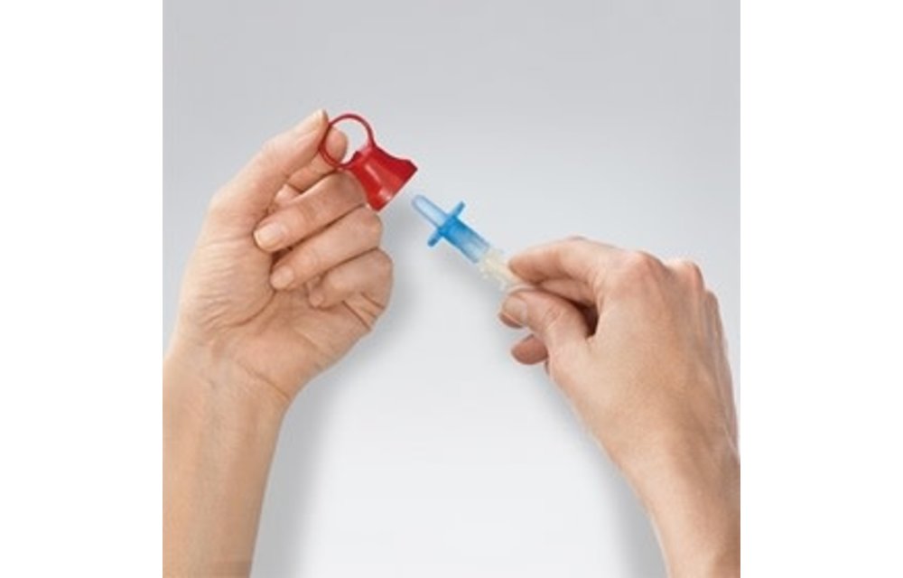 VAPRO TOUCH-FREE INTERMITTENT CATHETER, 12FR, 16IN, STRAIGHT TIP BX/30