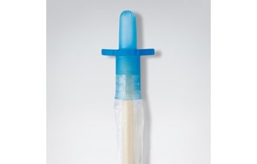 VAPRO PLUS F-STYLE TOUCH-FREE HYDROPHILIC INTERMITTENT CATHETER WITH COLLECTION BAG, STRAIGHT TIP,12 FR., 16IN BX/30