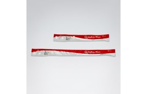 VAPRO PLUS TOUCH-FREE HYDROPHILIC INTERMITTENT CATHETER,STRAIGHT TIP, 14 FR., 16IN BX/30