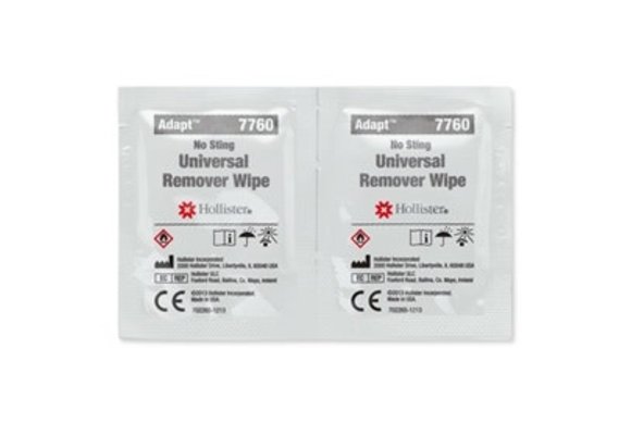 UNIVERSAL REMOVER WIPES BX/50