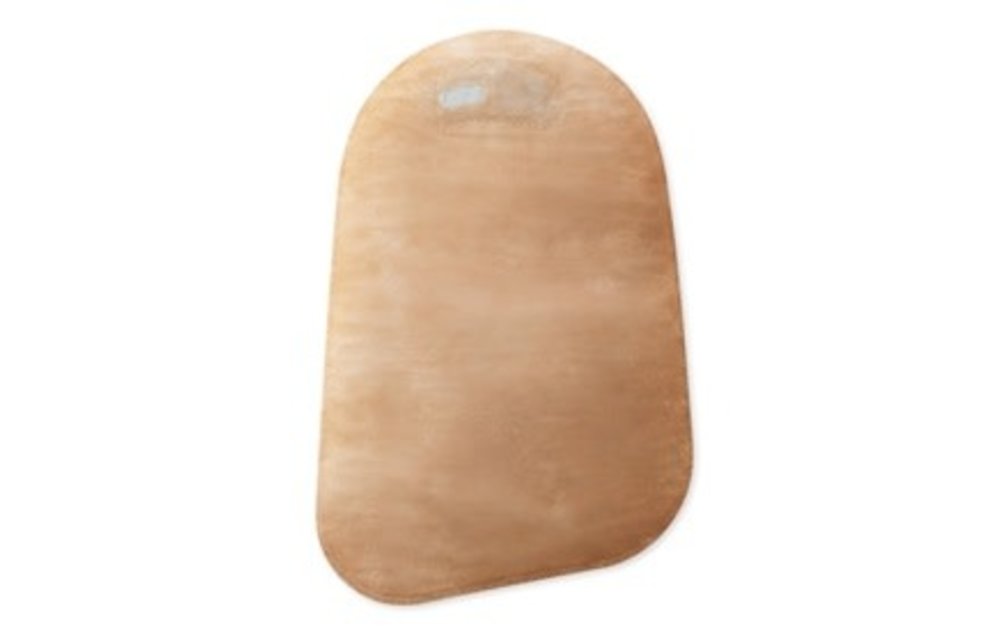 PREMIER ONE-PIECE FLAT SKIN BARRIER 9" CLOSED POUCH BEIGE SOFTFLEX,WITH FILTER PRE-CUT 1" BX/30