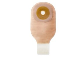 PREMIER ONE-PIECE CONVEX SKIN BARRIER DRAINABLE POUCH LOCK N ROLL CLOSURE, TRANSPARENT CUT-TO-FIT  1-1/2" BX/5