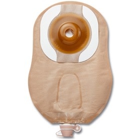 PREMIER ONE PIECE UROSTOMY, FLEXTEND 9" POUCH , WITH CONVEX, PRE-CUT, 1-3/4", ULTRA CLEAR BX/5