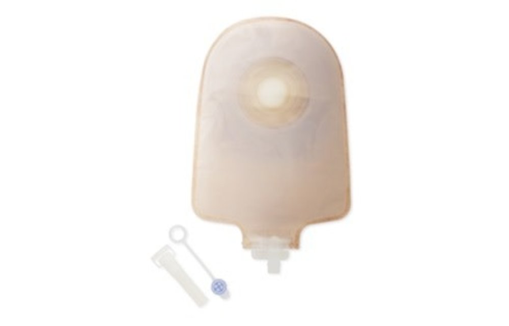 PREMIER CONVEX SKIN BARRIER,UROSTOMY POUCH,PRE-CUT 1-1/8" TRANSPARENT BX/5