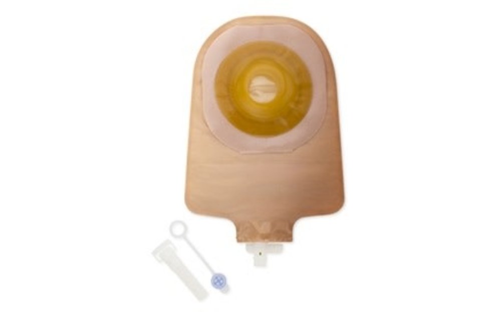 PREMIER CONVEX UROSTOMY POUCH,BEIGE WITH FLEXTEND BARRIER 1-1/8" BX/5