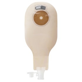 PREMIER HIGH OUTPUT ONE-PIECE SKIN BARRIER SOFT CONVEX TRANSPARENT 1" (25MM) WITH FILTER BX/5