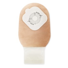 POUCHKINS PEDIATRIC ONE-PIECE SOFTFLEX DRAINABLE LOCK N ROLL CLOSURE CUT-TO-FIT 1-1/2" X 6-1/2" TRANSPARENT WITHOUT TAPE ,NO STARTER HOLE BX/10