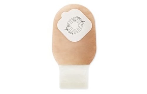 POUCHKINS PEDIATRIC ONE-PIECE SOFTFLEX DRAINABLE LOCK N ROLL CLOSURE CUT-TO-FIT 2" TRANSPARENT WITHOUT TAPE ,NO STARTER HOLE BX/10