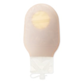 POUCHKINS PEDIATRIC ONE-PIECE SOFTFLEX UROSTOMY POUCH CUT-TO-FIT 1-1/2" TRANSPARENT WITHOUT TAPE ,NO STARTER HOLE BX/10