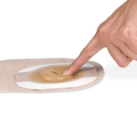 PREMIER 1-PIECE SOFT CONVEX DRAINABLE POUCH W/ FILTER, PRE-CUT 1 1/2IN, BEIGE BX/5