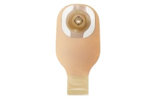 PREMIER CERAPLUS CONVEX 1-PIECE DRAINABLE POUCH W/ TAPE BORDER, LOCK N ROLL CLOSURE, BEIGE, W/FILTER, PRE-CUT 1 1/8IN (29MM) BX/5