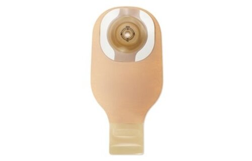 PREMIER CERAPLUS CONVEX 1-PIECE DRAINABLE POUCH W/ TAPE BORDER, LOCK N ROLL CLOSURE, BEIGE, W/FILTER, CUT UP TO 2IN (51MM) BX/5