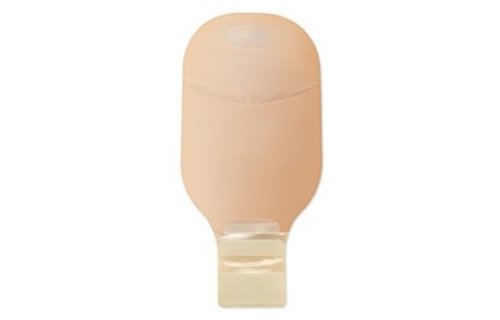 PREMIER CERAPLUS 1-PIECE DRAINABLE POUCH W/ TAPE BORDER, LOCK N ROLL CLOSURE, BEIGE, W/ FILTER, PRE-CUT 1IN (25MM) BX/10