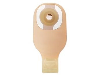 PREMIER CERAPLUS 1-PIECE DRAINABLE POUCH W/ TAPE BORDER, LOCK N ROLL CLOSURE, BEIGE, W/ FILTER, PRE-CUT 1 3/8IN (35MM) BX/10
