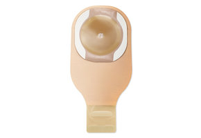 PREMIER CERAPLUS 1-PIECE DRAINABLE POUCH W/ TAPE BORDER, LOCK N ROLL CLOSURE, BEIGE, W/ FILTER, PRE-CUT 1 3/16IN (30MM) BX/10