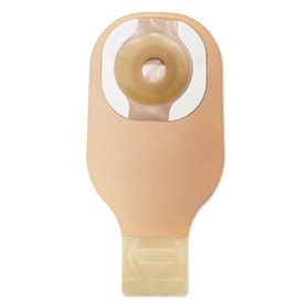 PREMIER CERAPLUS 1-PIECE DRAINABLE POUCH W/ TAPE BORDER, LOCK N ROLL CLOSURE, BEIGE, W/ FILTER, OPENING UP TO 2 1/2IN (64MM) BX/10