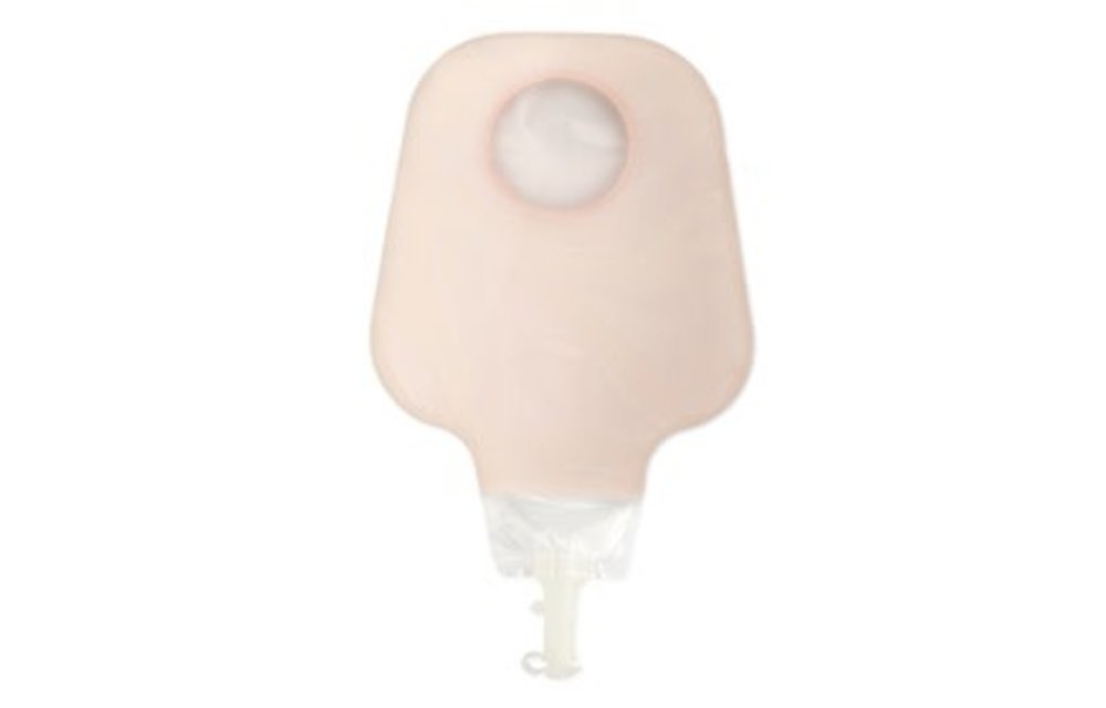 NEW IMAGE HIGH OUTPUT 12" SOFT TAP CLOSURE DRAINABLE POUCH, CLEAR 2-3/4" FLANGE BX/10