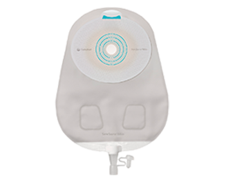 SENSURA  MIO 1 PIECE UROSTOMY, CUT-TO-FIT 10-45MM, DRAINABLE, TRANSPARENT, NON-CONVEX BX/10