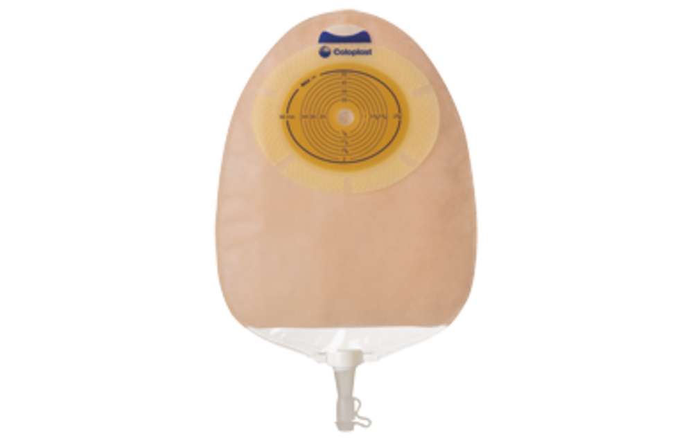 SENSURA 1-PIECE OPAQUE CONVEX LIGHT UROSTOMY POUCH, CUT-TO-FIT UP TO 1 3/4IN (43MM) BX/10