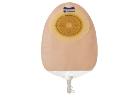 SENSURA 1-PIECE UROSTOMY OPAQUE POUCH, CUT-TO-FIT UP TO 3IN (76MM) BX/10