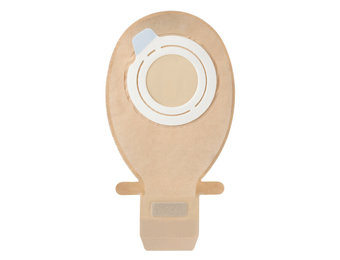 SENSURA FLEX EASICLOSE WIDE-OUTLET DRAINABLE TRANSPARENT POUCH, FLANGE SIZE 2IN (50MM) BX/20