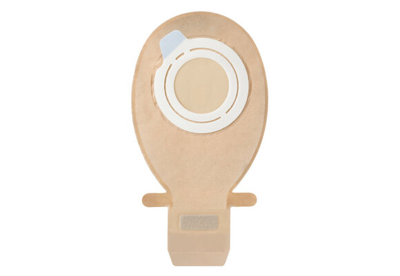 SENSURA FLEX EASICLOSE WIDE-OUTLET DRAINABLE OPAQUE POUCH W/FILTER, FLANGE SIZE 2 3/4IN (70MM) BX/20