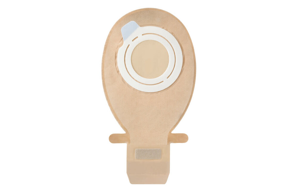 SENSURA FLEX EASICLOSE WIDE-OUTLET DRAINABLE OPAQUE POUCH W/FILTER, FLANGE SIZE 2IN (50MM) BX/20