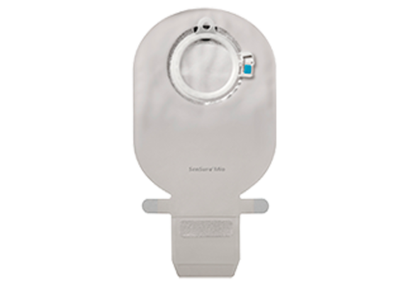 SENSURA MIO 2 PC CLICK POUCH, DRAINABLE, MAXI, TRANSPARENT, NO FILTER, FLANGE SIZE 60MM BX/10