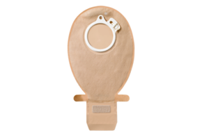 SENSURA CLICK EASICLOSE WIDE-OUTLET DRAINABLE TRANSPARENT POUCH, FLANGE SIZE 2 3/8IN (60MM) BX/10