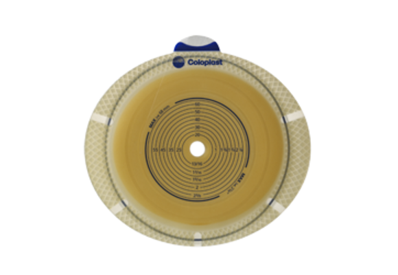 SENSURA FLEX CONVEX LIGHT SKIN BARRIER, FLANGE SIZE 2IN (50MM) CUT-TO-FIT UP TO 1 1/4IN (33MM) BX/5