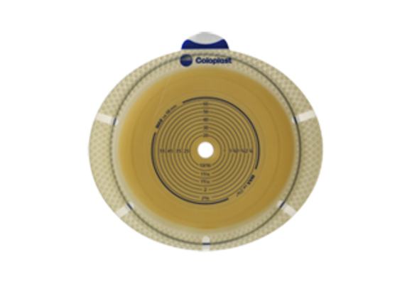 SENSURA FLEX CONVEX LIGHT SKIN BARRIER, FLANGE SIZE 1 3/8IN (35MM) PRE-CUT 7/8IN (21MM) BX/5