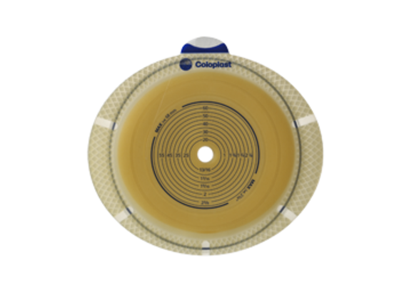 SENSURA FLEX CONVEX LIGHT SKIN BARRIER, FLANGE SIZE 2 3/4IN (70MM) CUT-TO-FIT UP TO 2 1/8IN (56MM) BX/5