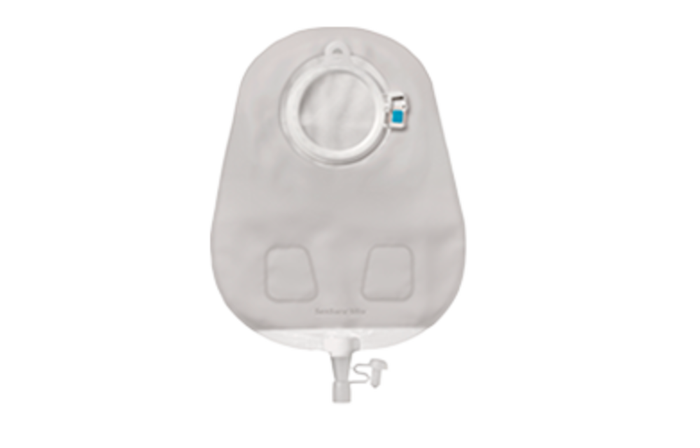 SENSURA  MIO 2 PC CLICK POUCH, UROSTOMY, DRAINABLE, MAXI, TRANSPARENT, FLANGE SIZE 40MM BX/10