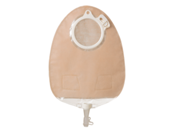 SENSURA CLICK TRANSPARENT UROSTOMY POUCH, FLANGE SIZE 1 9/16IN (40MM) BX/10